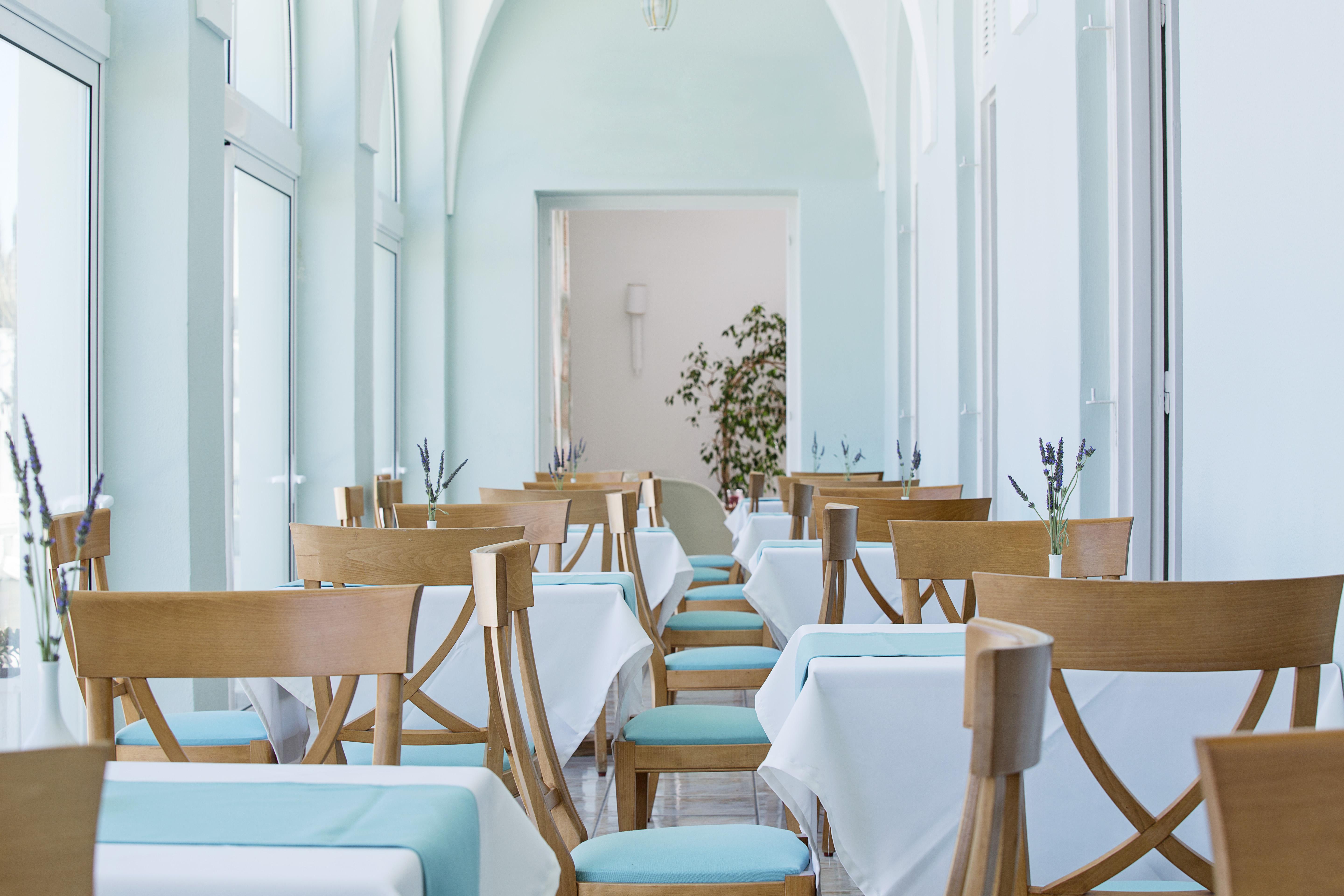 Atlantis Hotel Fira  Restaurang bild
