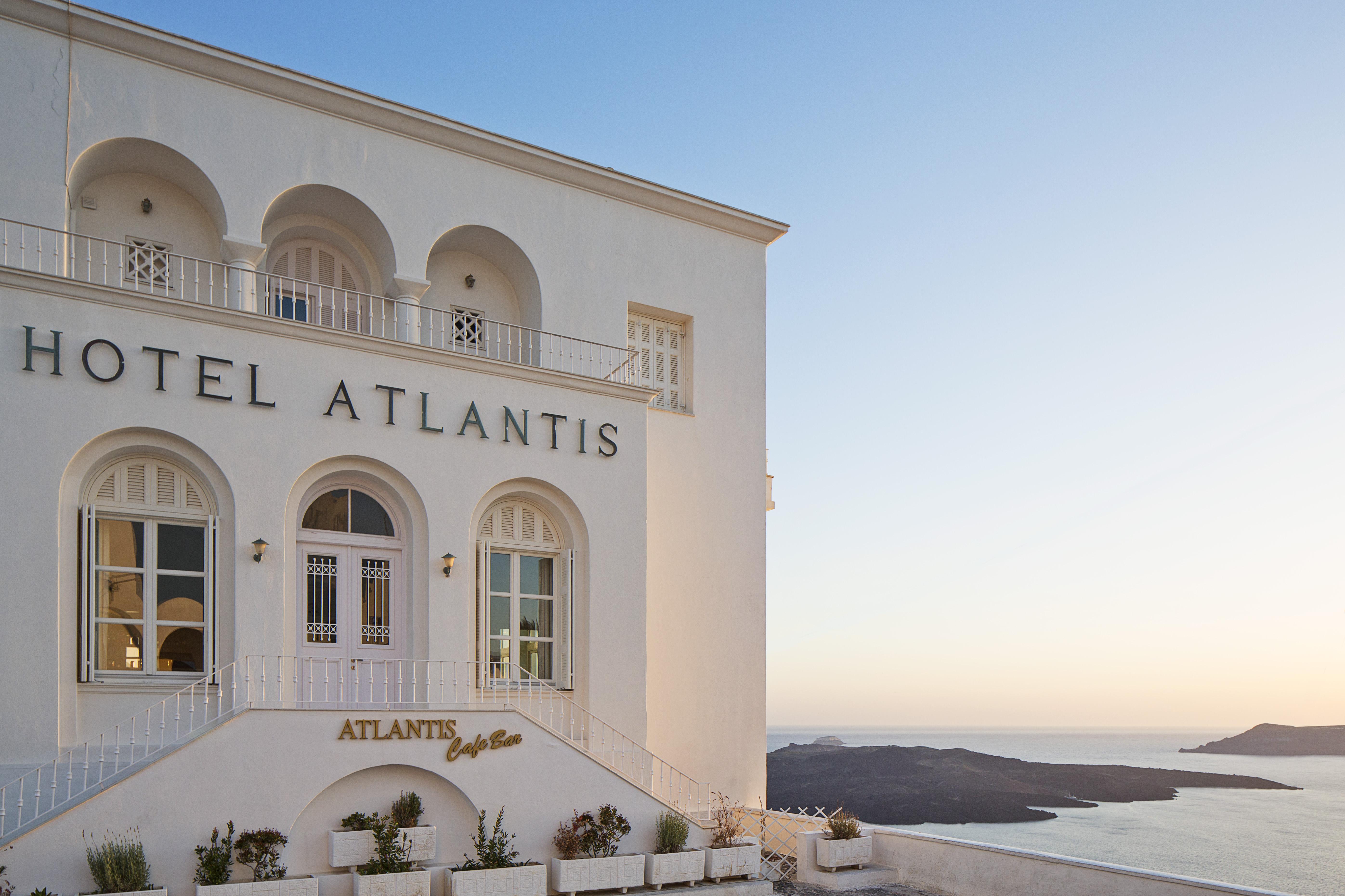 Atlantis Hotel Fira  Exteriör bild