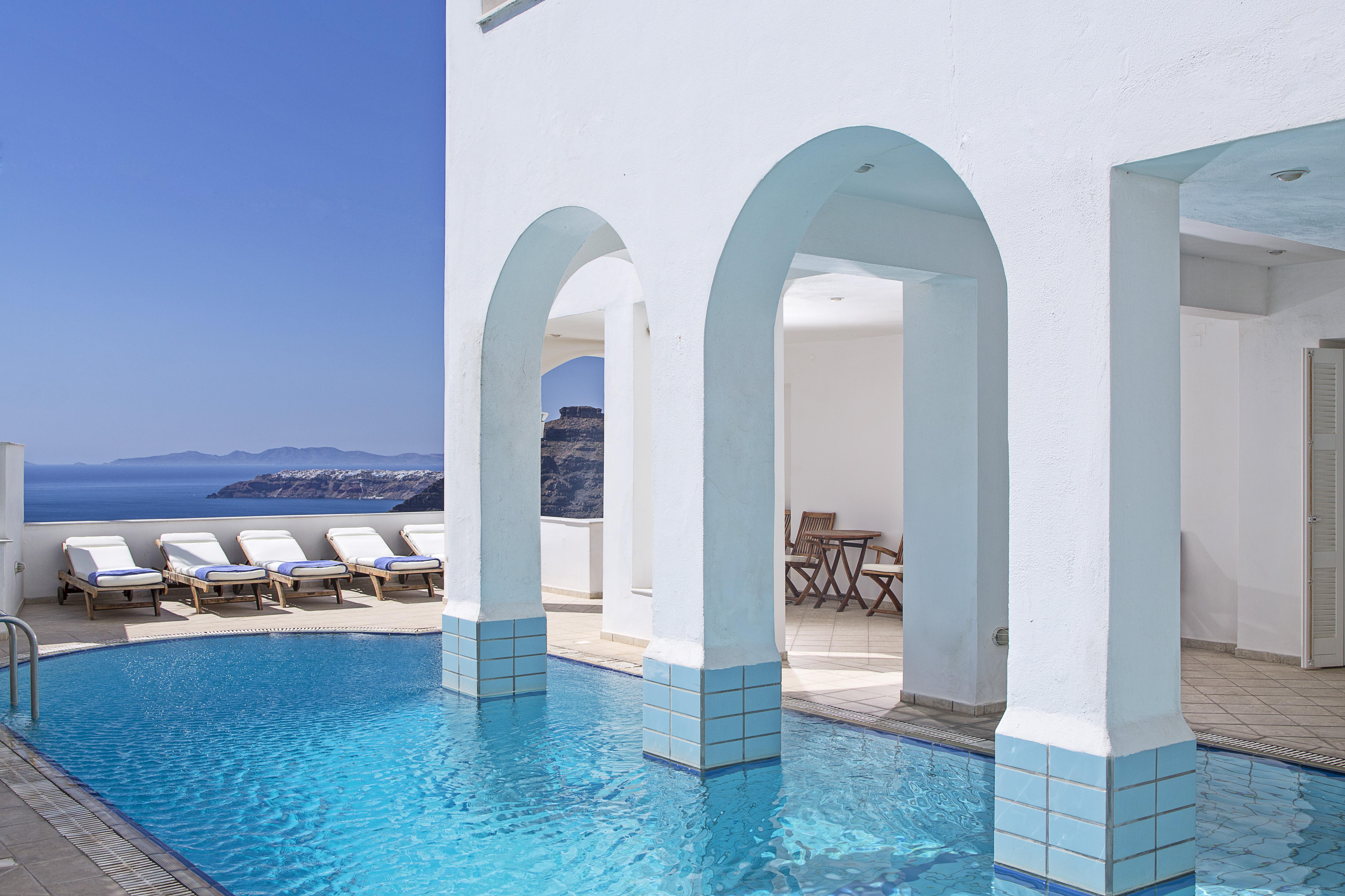 Atlantis Hotel Fira  Exteriör bild